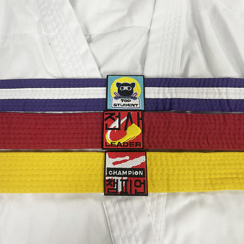 Student Achievement Belt Patches