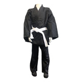 Joiner Martial Arts Black Uniform Set (Front and back logo)