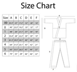 Joiner Martial Arts Black Uniform Set (Front and back logo)