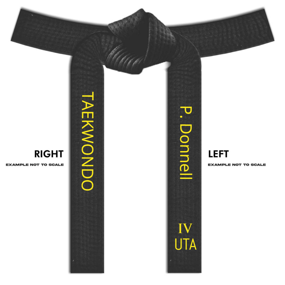 Custom Belts-UTA - Customer's Product with price 24.95 ID j6l6DjotKu-O ...
